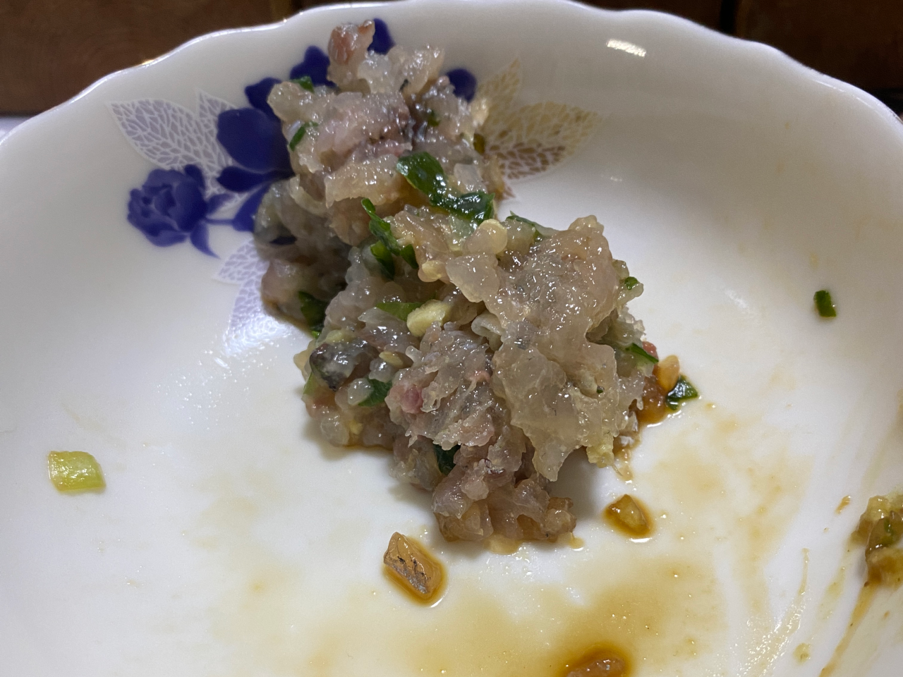 アジのタタキは最高でした!!