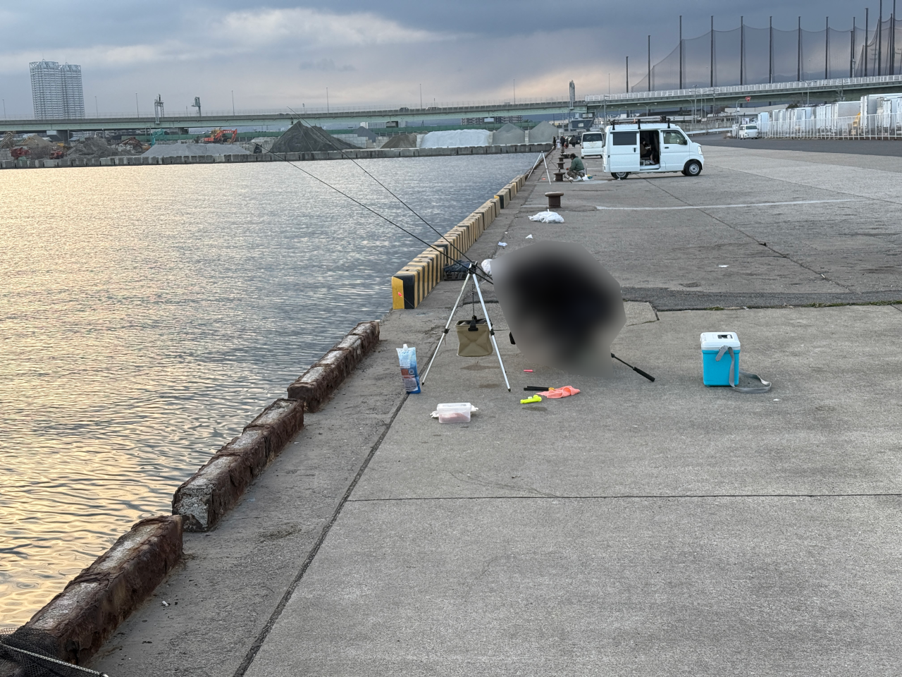 比較的奥の方に陣取ってましたので、手前方面を撮影。