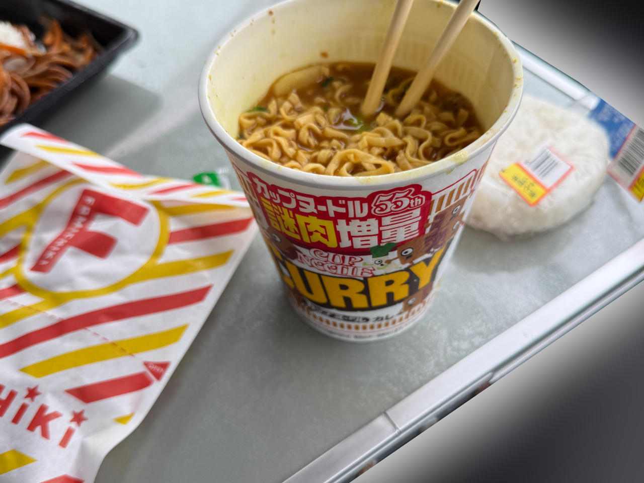 釣りの疲れにカレーが染みわたります